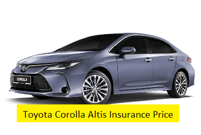 toyota corolla altis insurance price