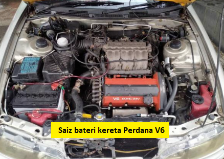 saiz bateri kereta perdana v6