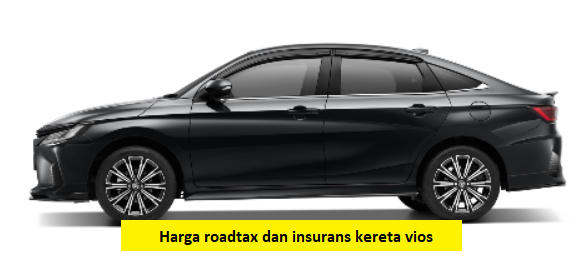 harga roadtax dan insurans kereta vios
