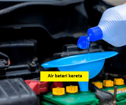 air bateri kereta