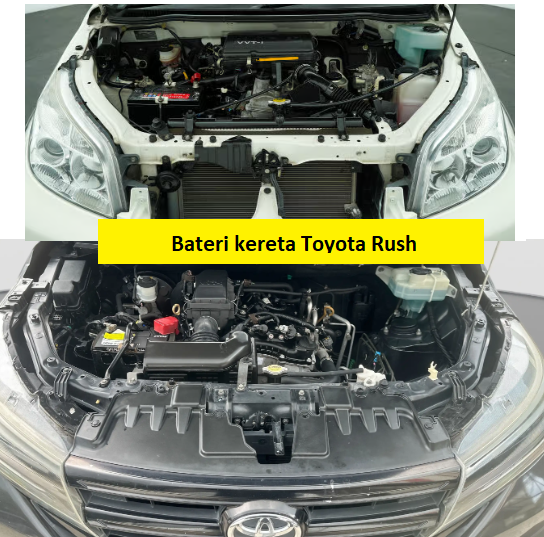 Bateri kereta Toyota Rush